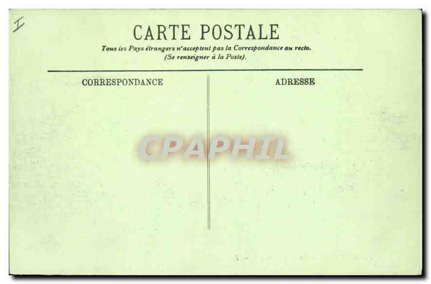 CPA Paris Le Grand Palais — Rückseite