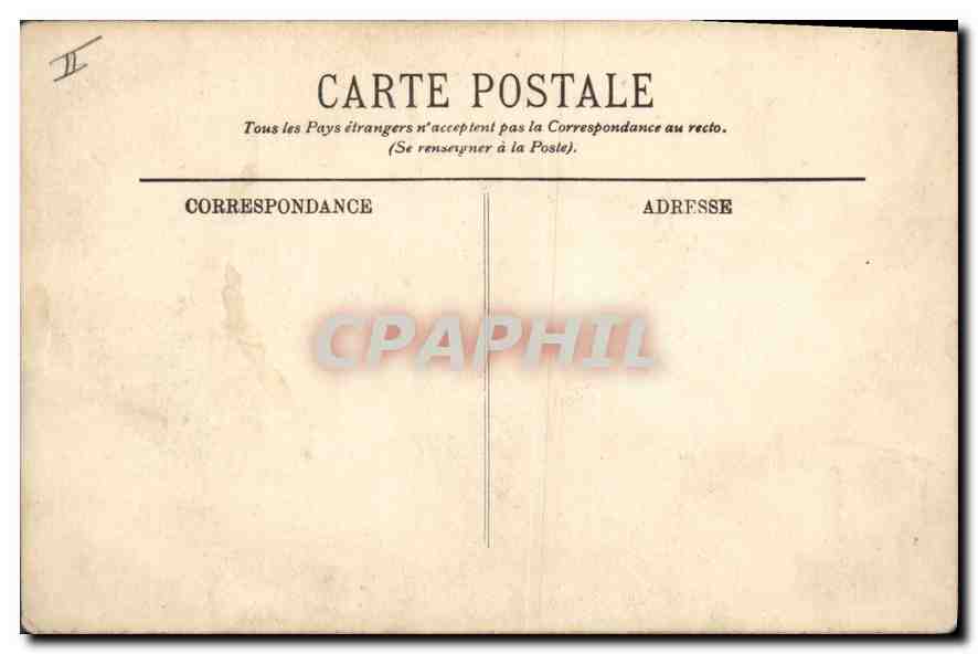 CPA Paris (VIIIe) La Place de la Concorde et la Seine — Rückseite