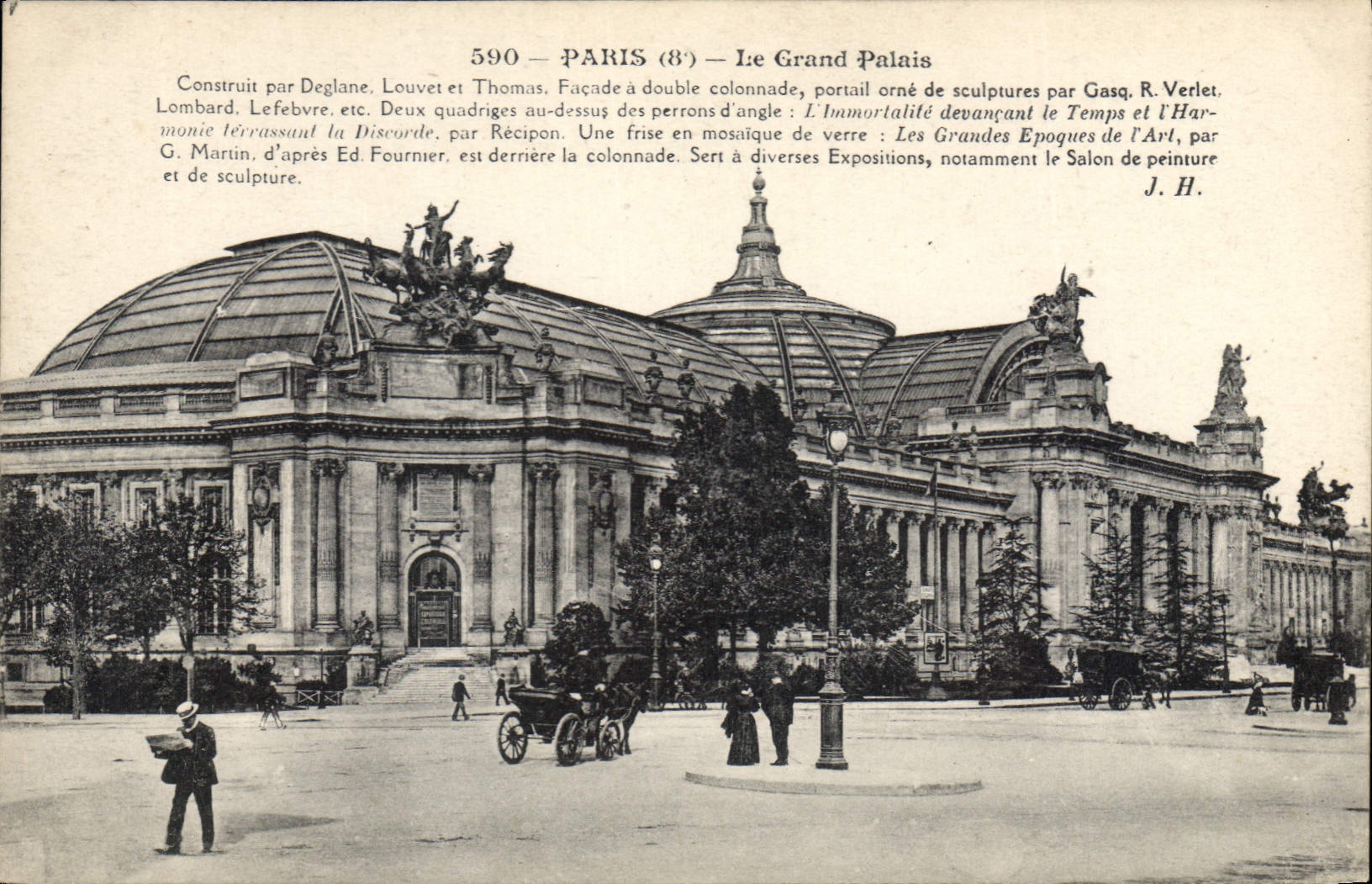 CPA Paris (8 e) Le Grand Palais