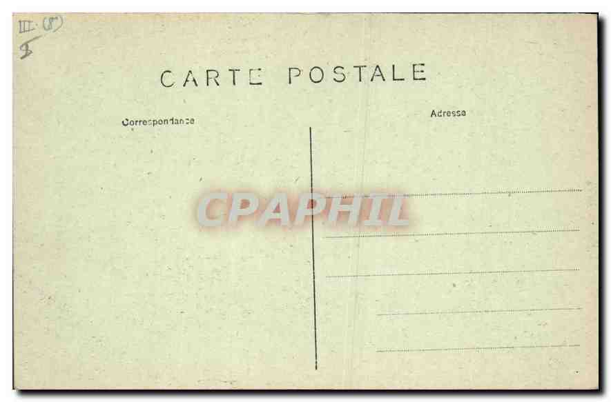 CPA Paris (8 e) Le Grand Palais — Rückseite