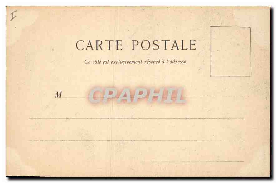 CPA Paris (VIIIe) Parc Monceau La Naumachie — Rückseite