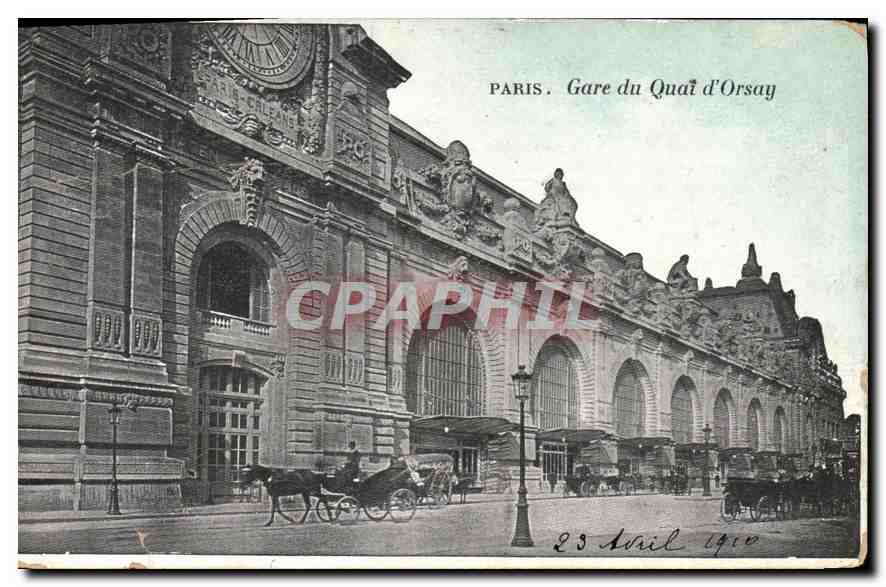 CPA Paris Gare du Quai d'Orsay