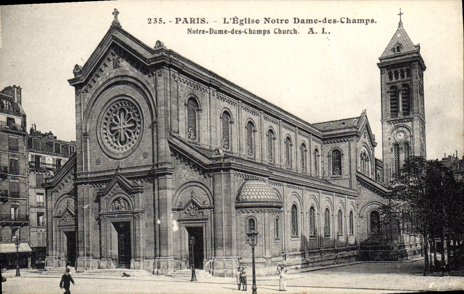 CPA Paris L'Eglise Notre Dame des Champs