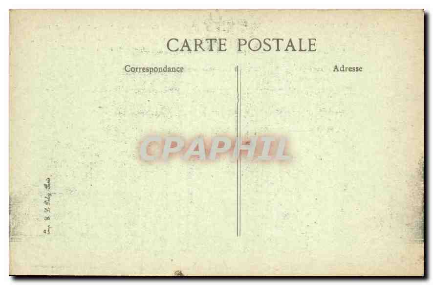 CPA Paris Arc de Triomphe du Carrousel — Rückseite