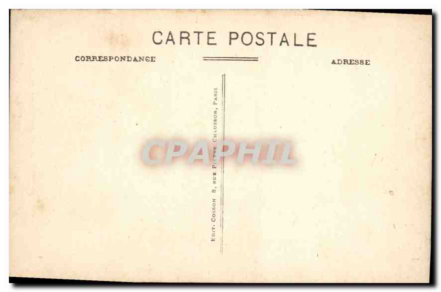 CPA Paris Hotel des Invalides Interieur (cote Meridional) — Rückseite
