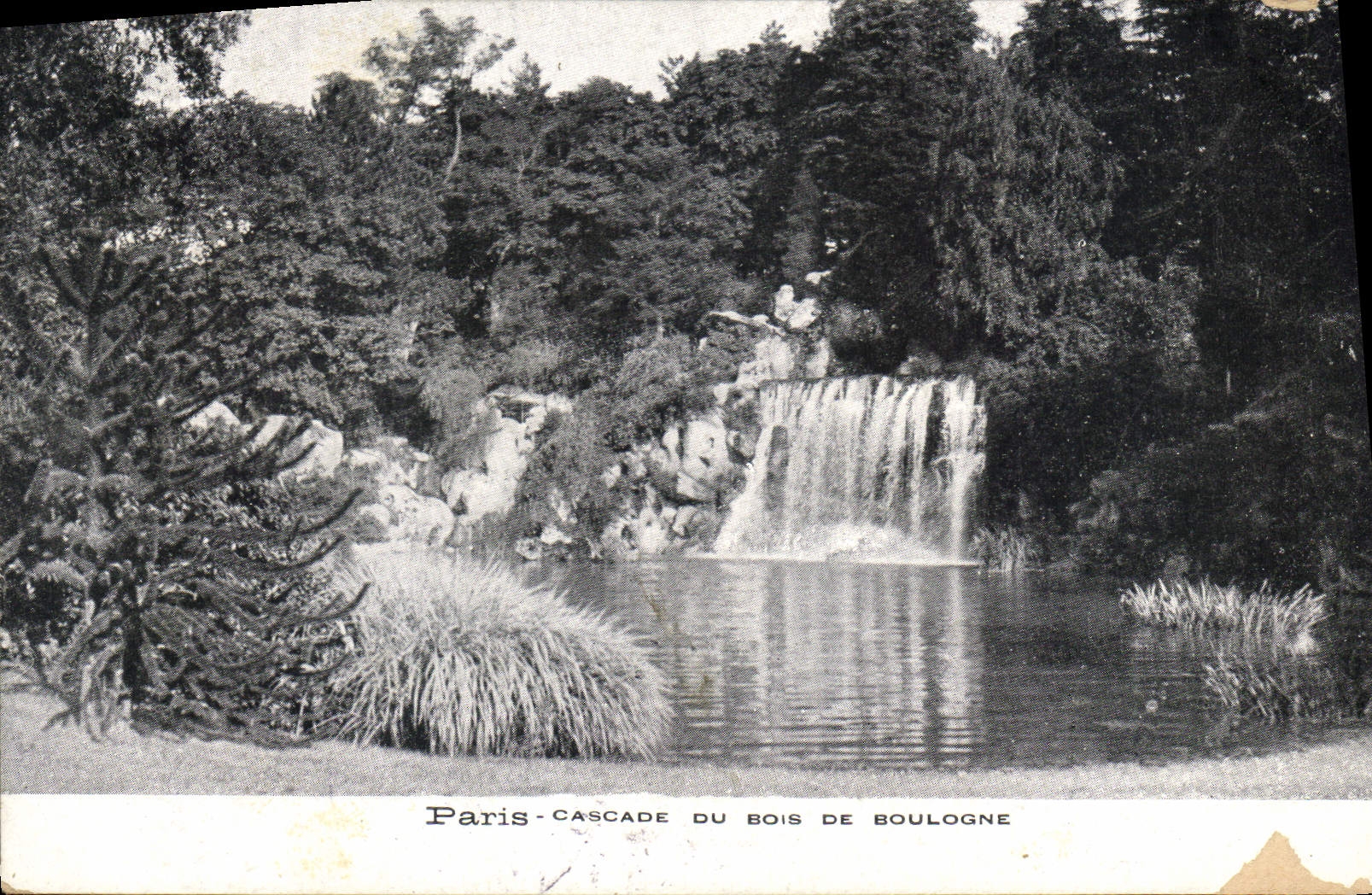 CPA Paris Cascade du Bois de Boulogne