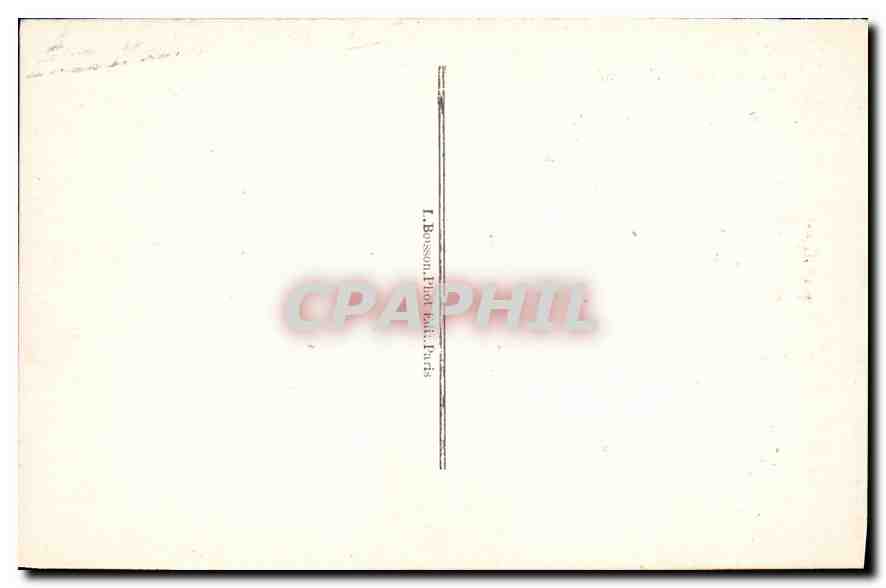 CPA Paris Eglise Saint Vincent de Paul — Verso