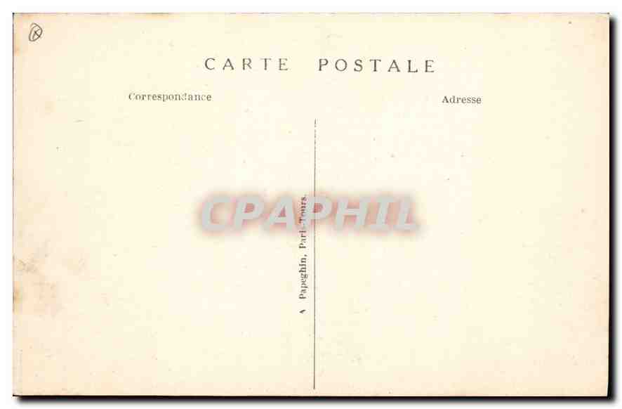 CPA Paris Place de la Bastille et Colonne de Jillet — Rückseite