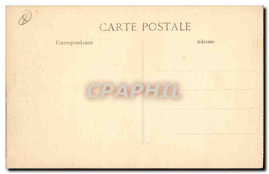 CPA Paris Place de la Republique — Rückseite