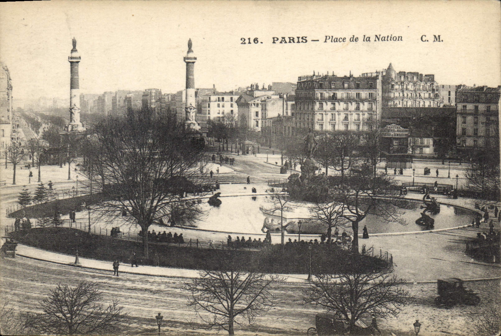 CPA Paris Place de la Nation