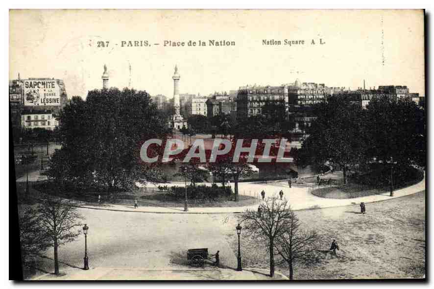 CPA Paris Place de la Nation