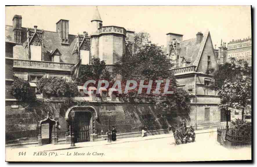 CPA Paris (Ve) Le Musee de Cluny