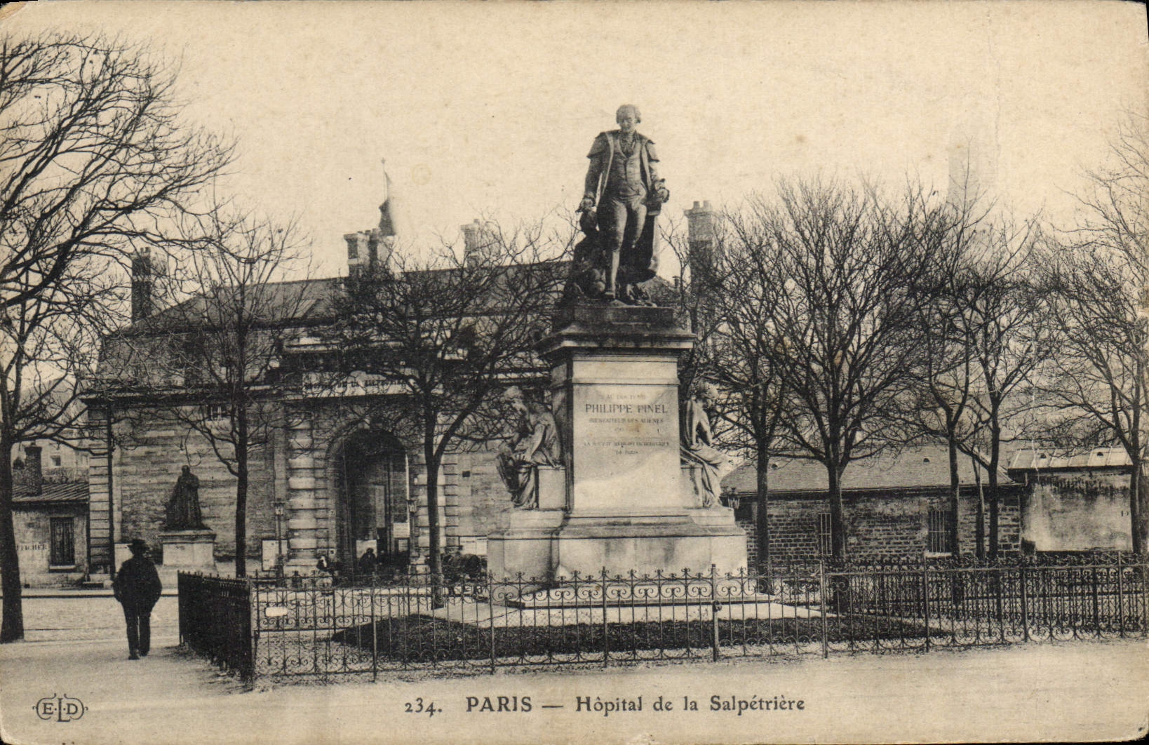 CPA Paris Hopital de la Salpetriere