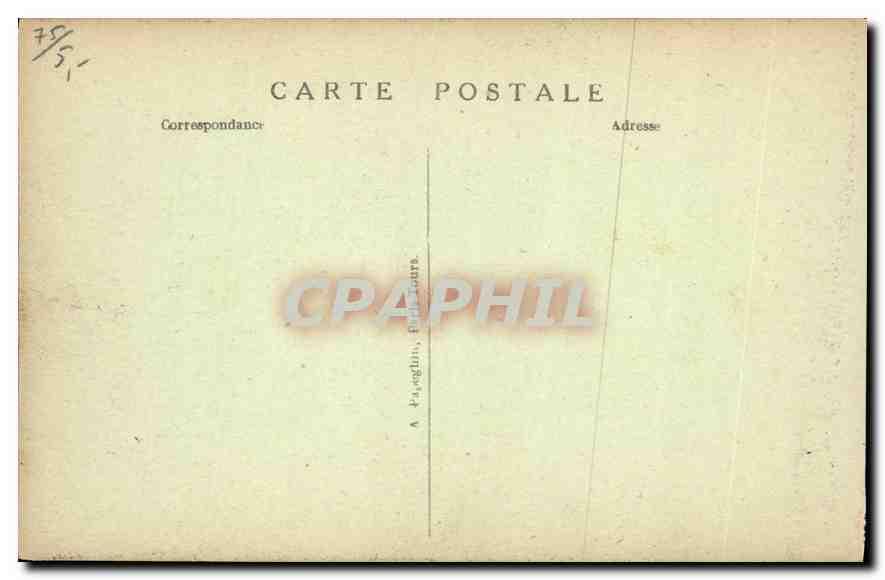 CPA Paris Le Tombeau de Napoleon Ier aux Invalides — Verso