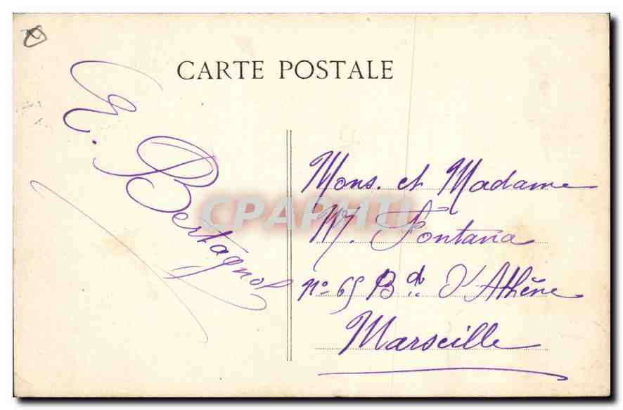 CPA Paris Place du Chatelet Colonne de la Victoire — Rückseite