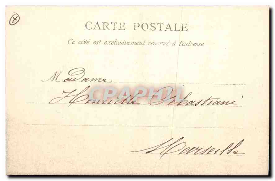 CPA Paris Place a Colonne Vencome — Rückseite