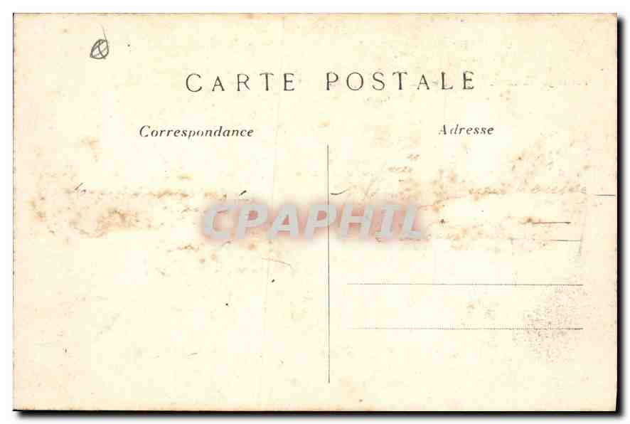 CPA Paris Place et Colonne Vendome — Rückseite