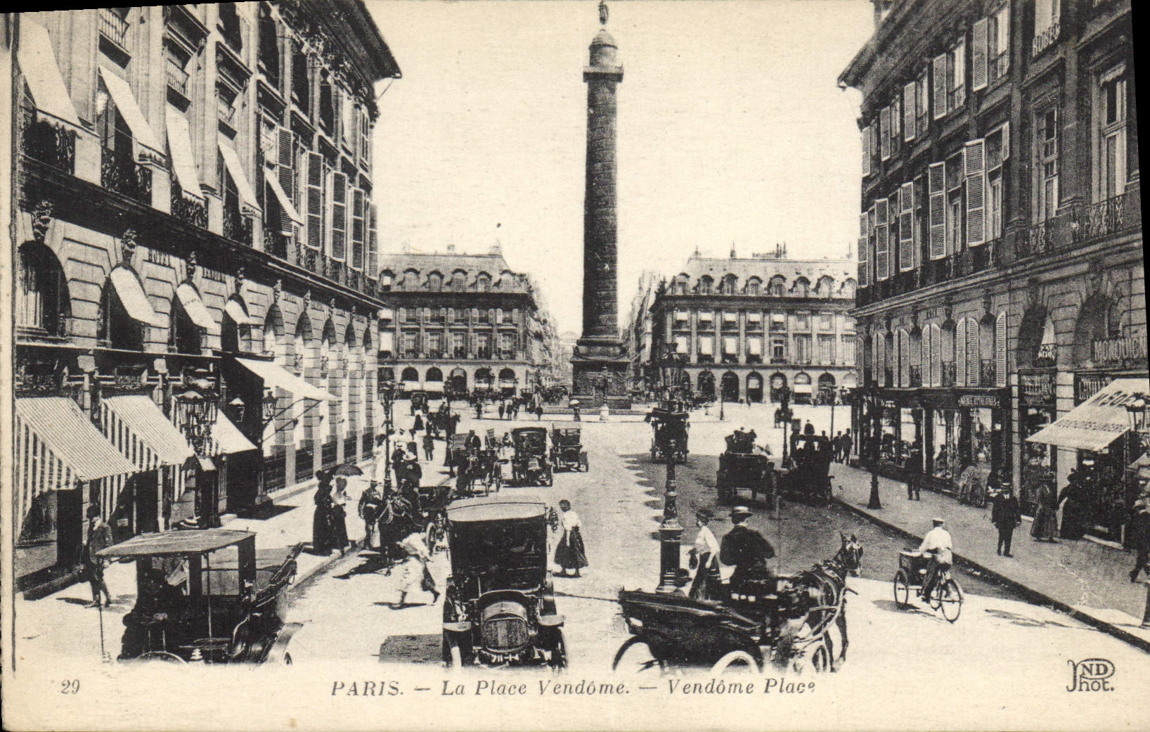 CPA Paris Place Vendome