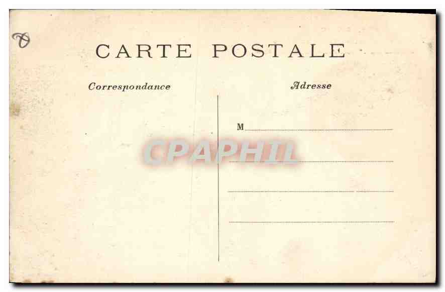 CPA Paris L'Eglise Saint Germain L'Auxerrois et la Mairie du 1er 'Arrondissement — Verso