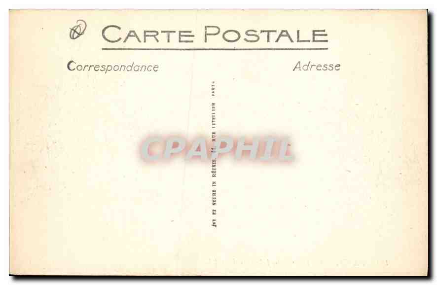CPA Paris Saint Germain l'Auxerrois — Rückseite