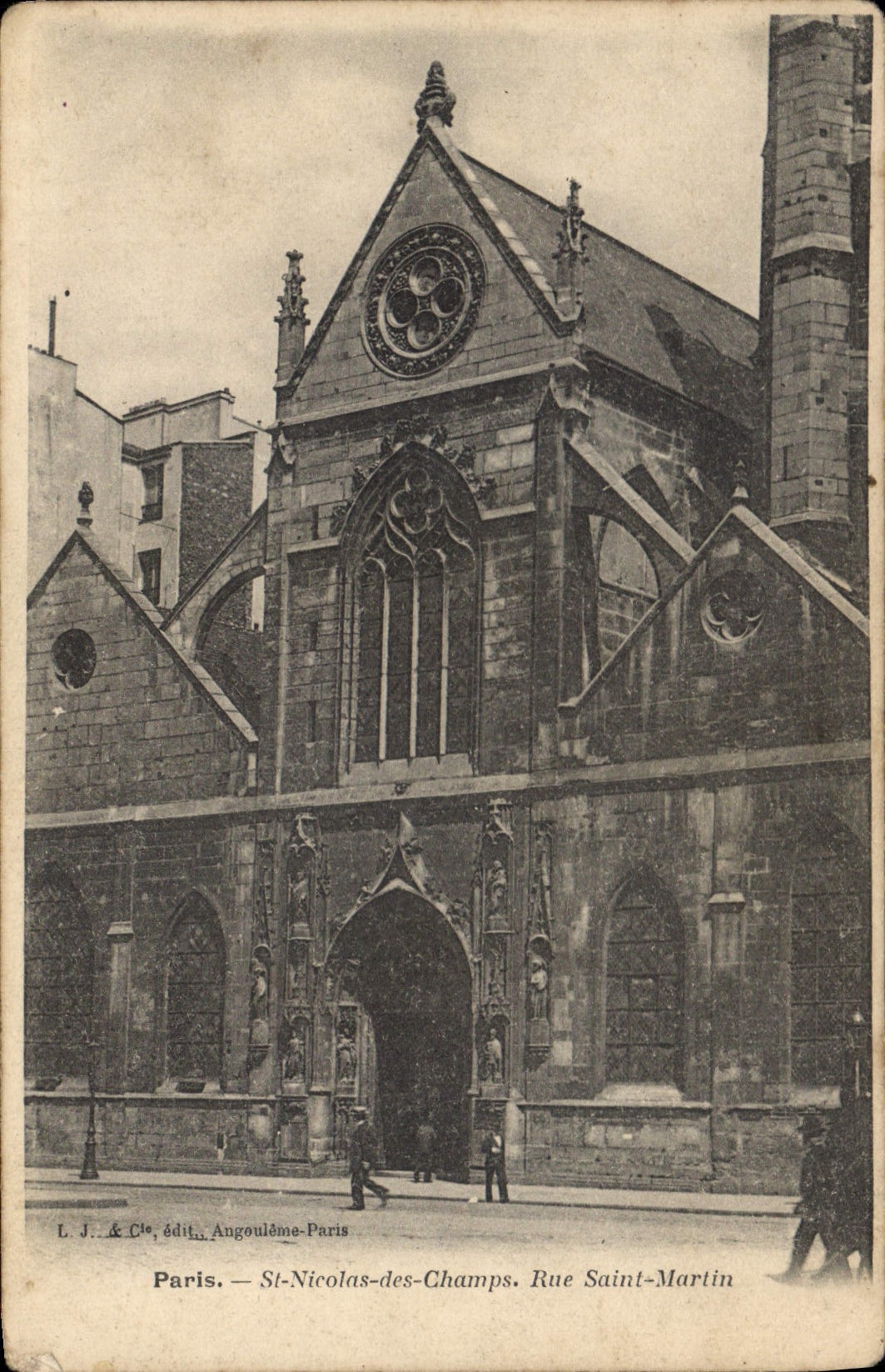 CPA Paris St Nicolas des Champs Rue Saint Martin