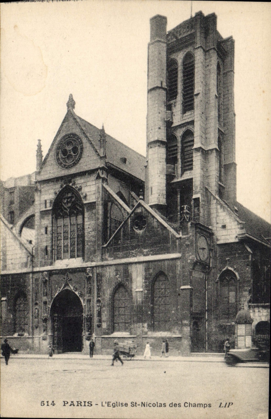 CPA Paris L'Eglise St Nicolas des Champs