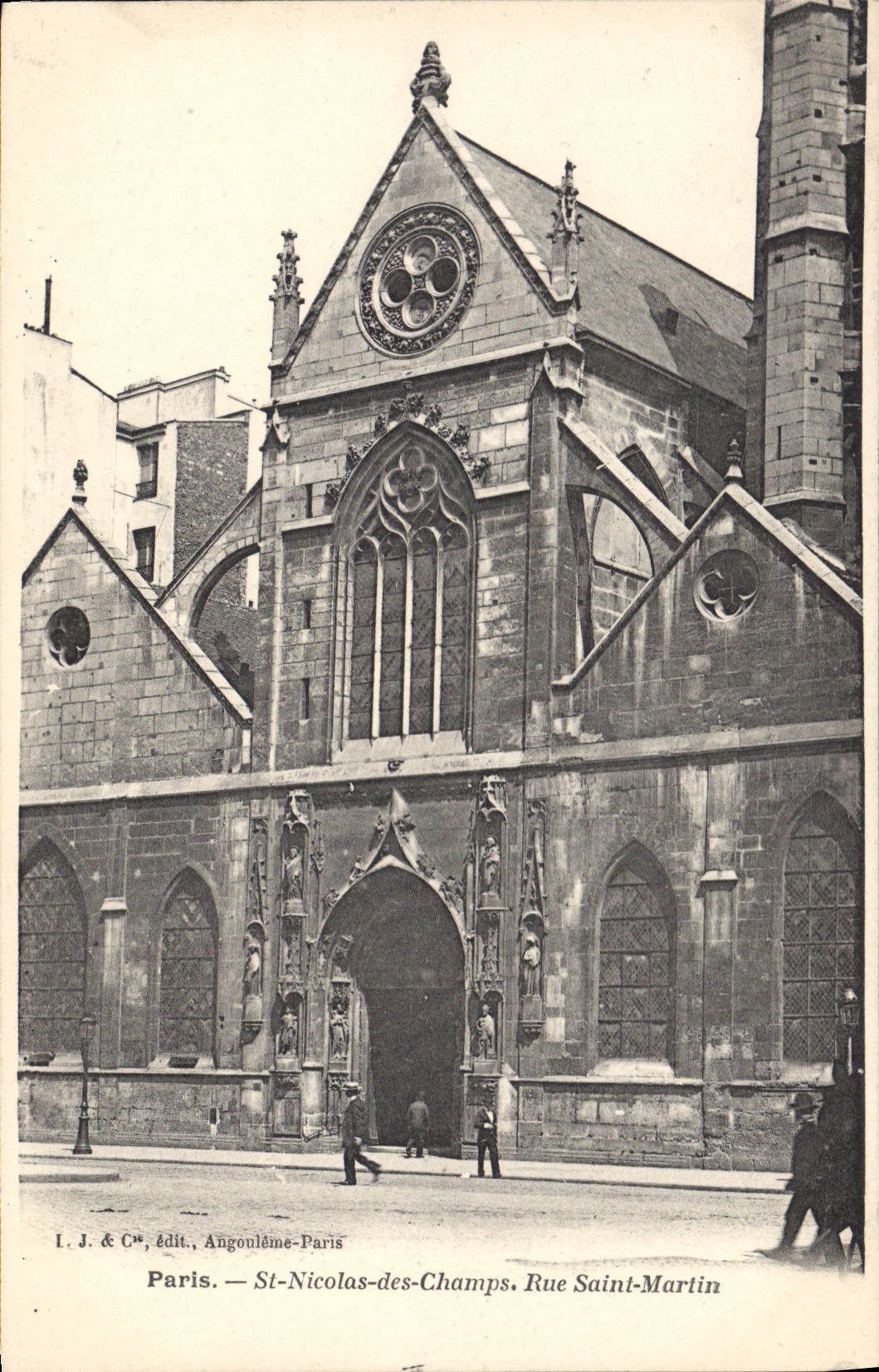 CPA Paris St Nicolas des Champs Rue Saint Martin