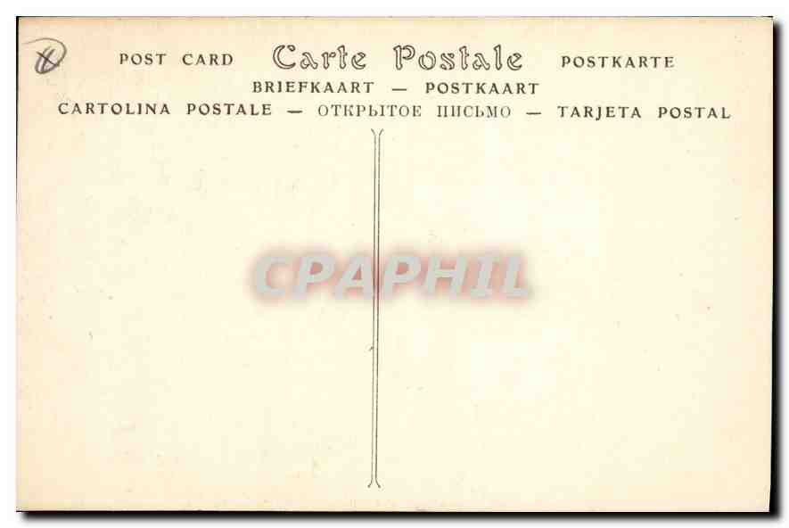 CPA Paris L'Eglise de la Trinite — Rückseite