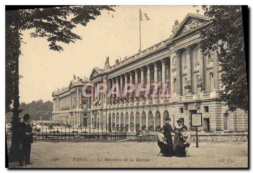 CPA Paris Le Ministere de la Marine