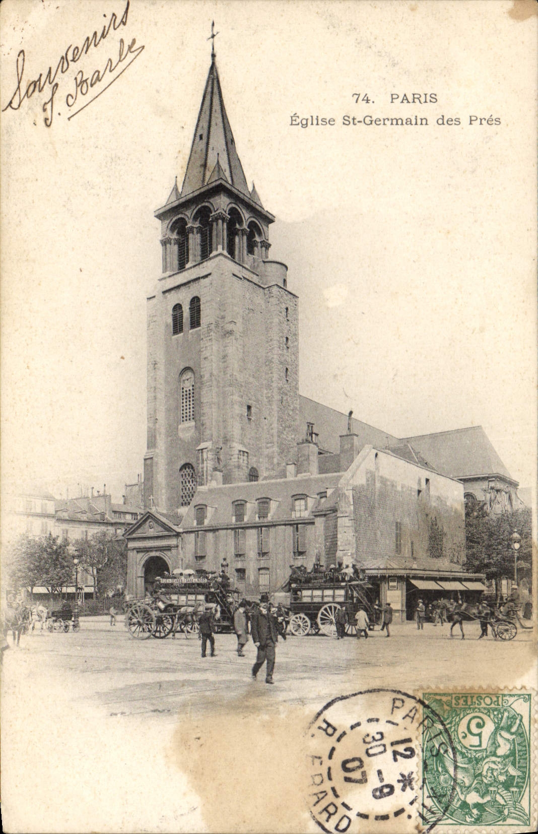 CPA Paris Eglise St Germain des Pres