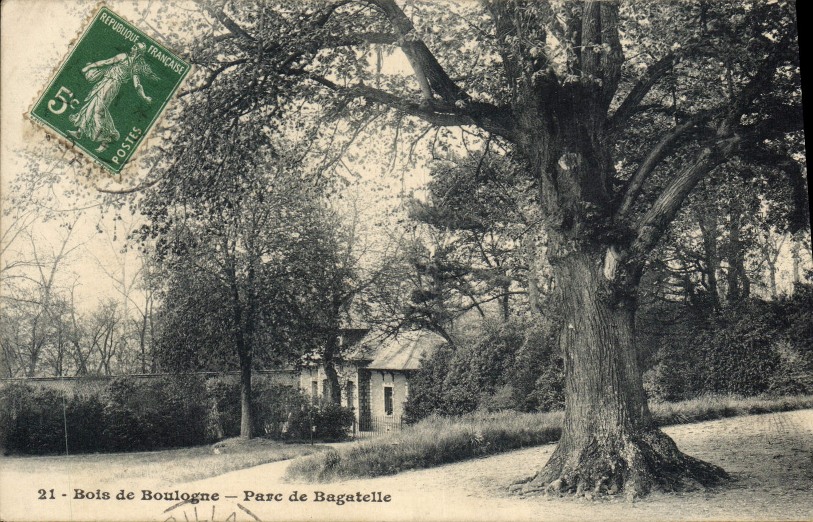 CPA Bois de Boulogne Parc de Bagatelle