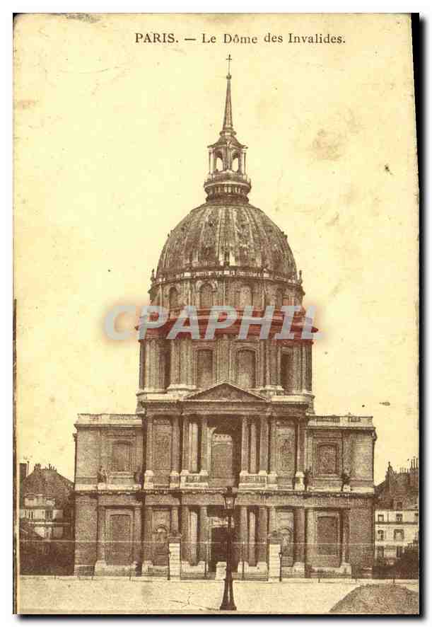 CPA Paris Le Dome des Invalides