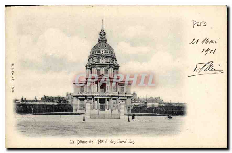CPA Paris Le Dome de l'Hotel des Invalides