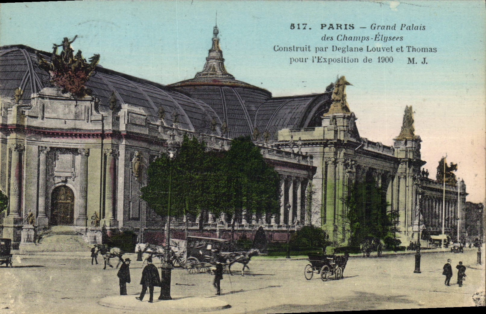 CPA Paris Grand Palais des Champs Elysees