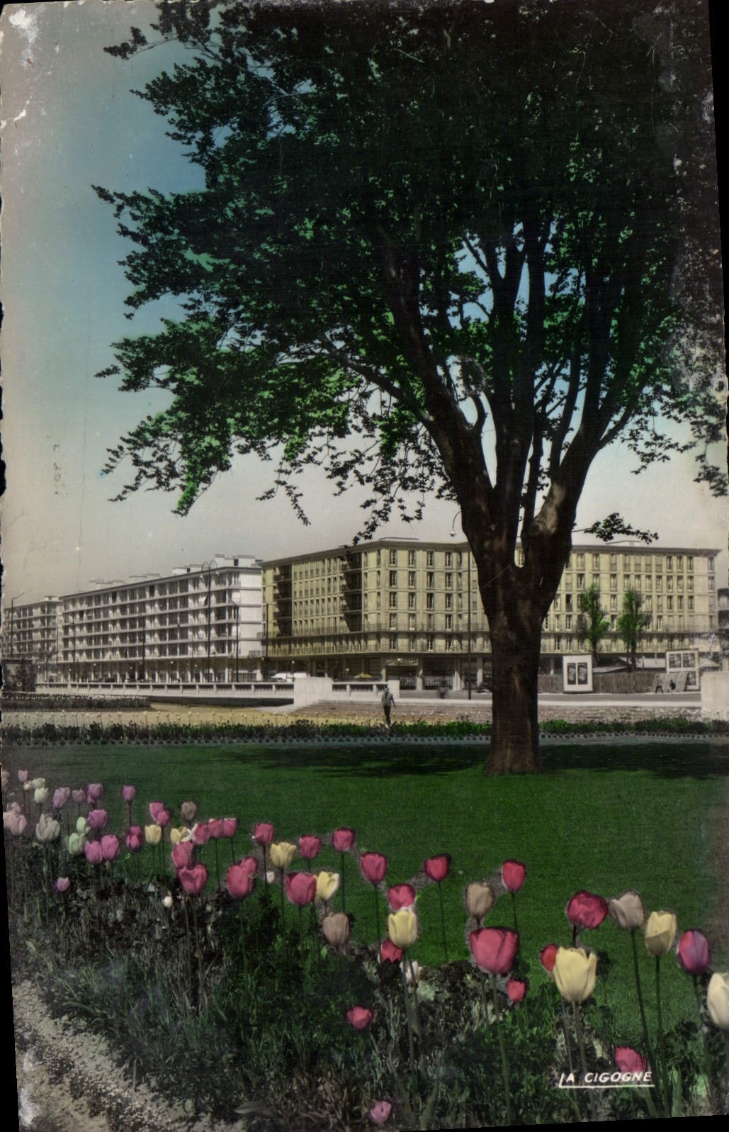 CPA Le Havre (Seine Interieure) Le Jardin de l'Hotel de Ville