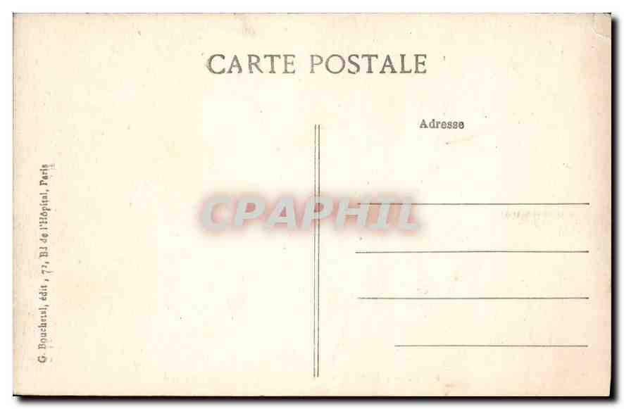CPA Musee Carnavalet Salon de Mme de Sevigne — Rückseite