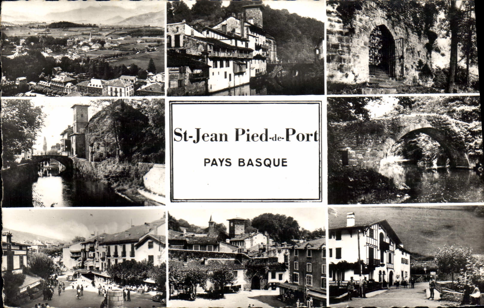 CPA St Jean Pied de Port Souvenir