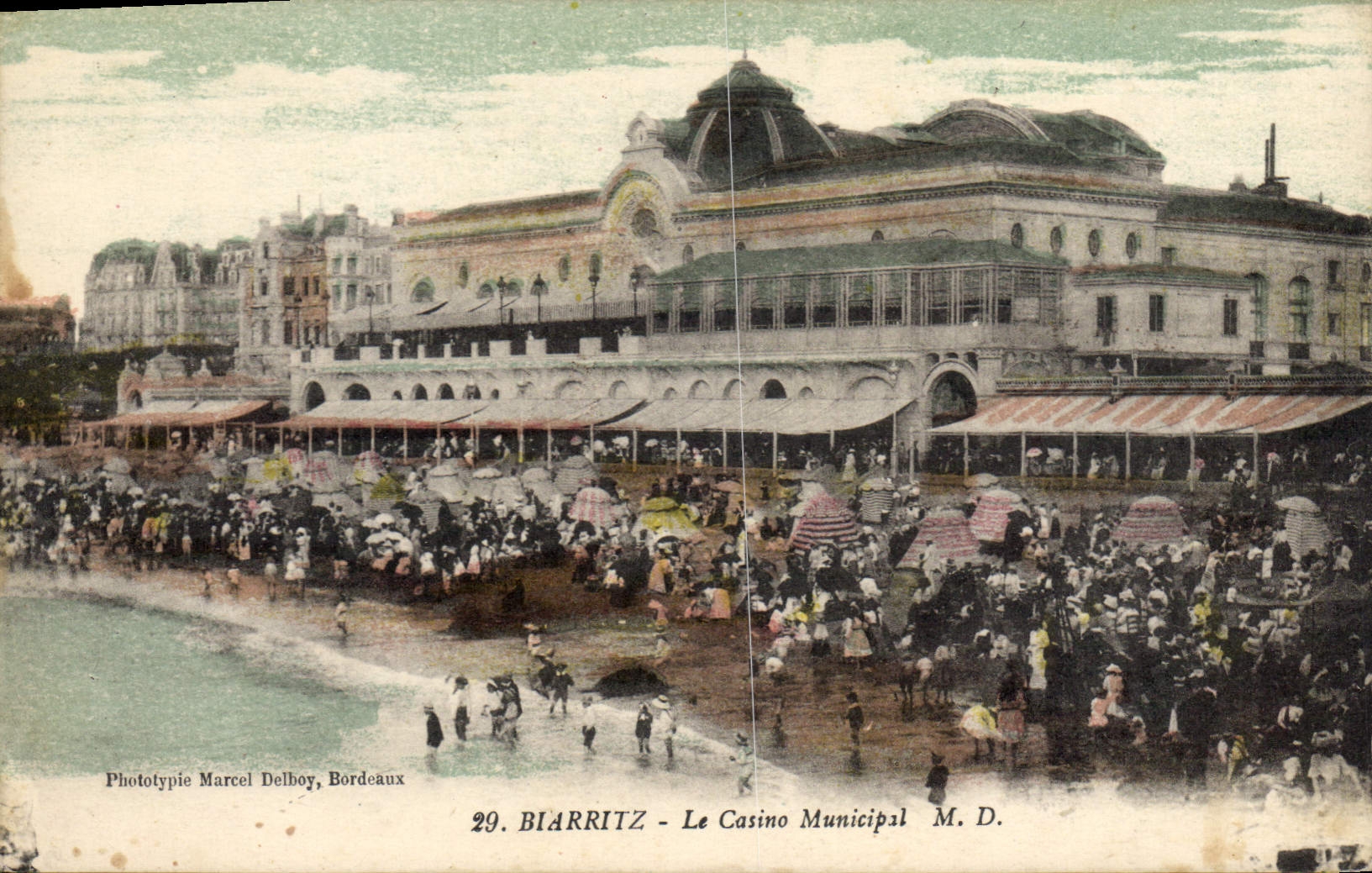 Biarritz - Le Casino Municipal — Phototypie Marcel Delbou, Bordeaux, n°29
