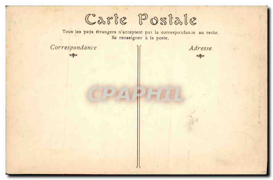CPA Grenoble L'Elgise Andre et la Statue de Bayard — Rückseite