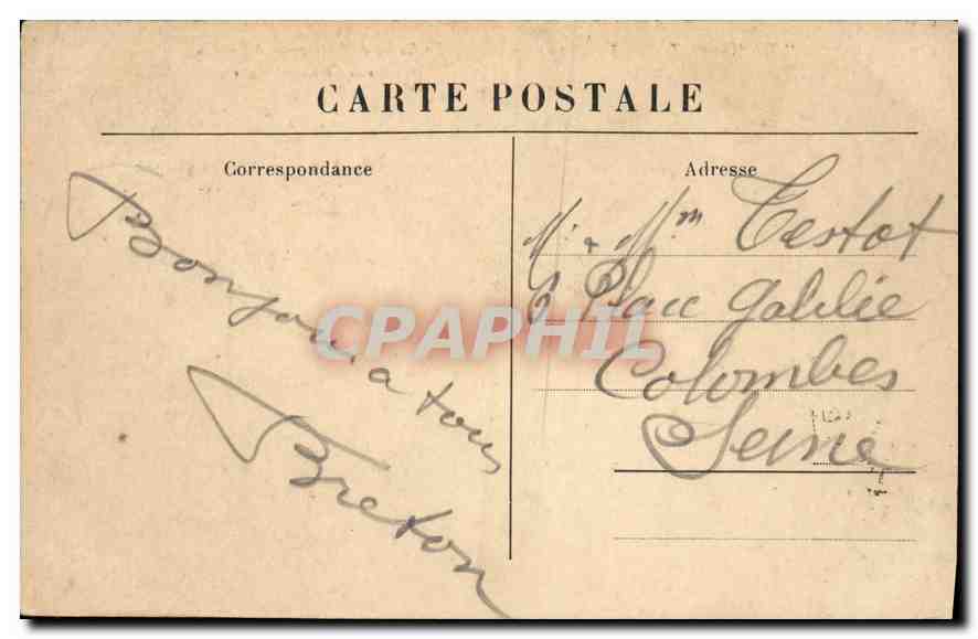 CPA La Haute Loire Illistree La Vallee de l'Allagnou a Loneau — Back