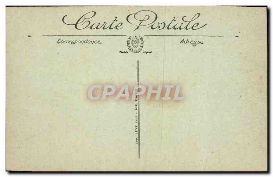 Grenoble — La Rue Félix-Poulat et l'Église Saint-Louis — LL. — n°59 — Rückseite