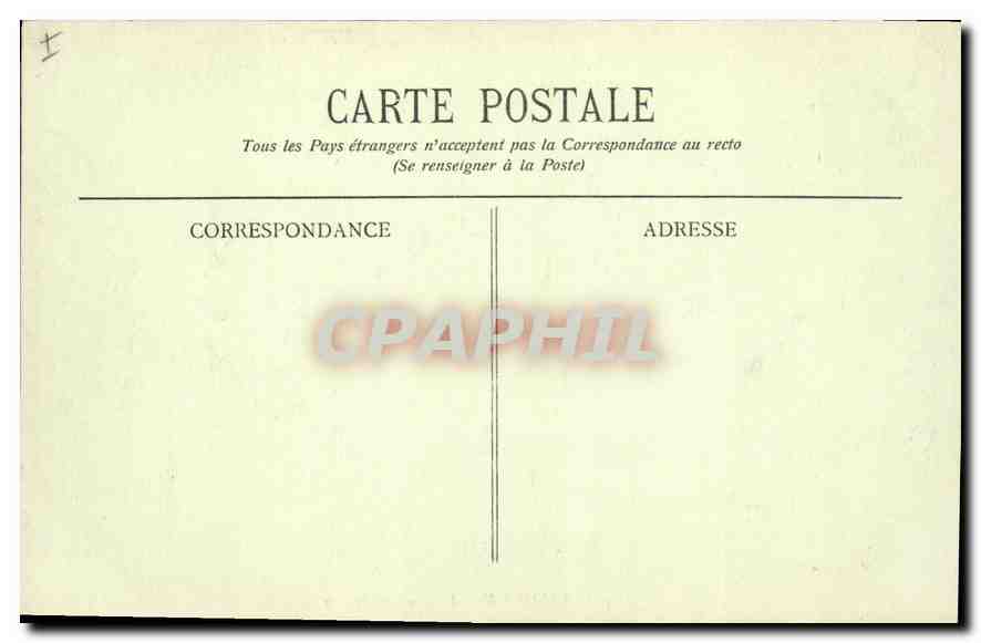 CPA Bayonne Le nouveau Square Bateau — Rückseite