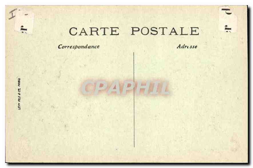 CPA Bayonne Ruine de Chateau Morneq — Back