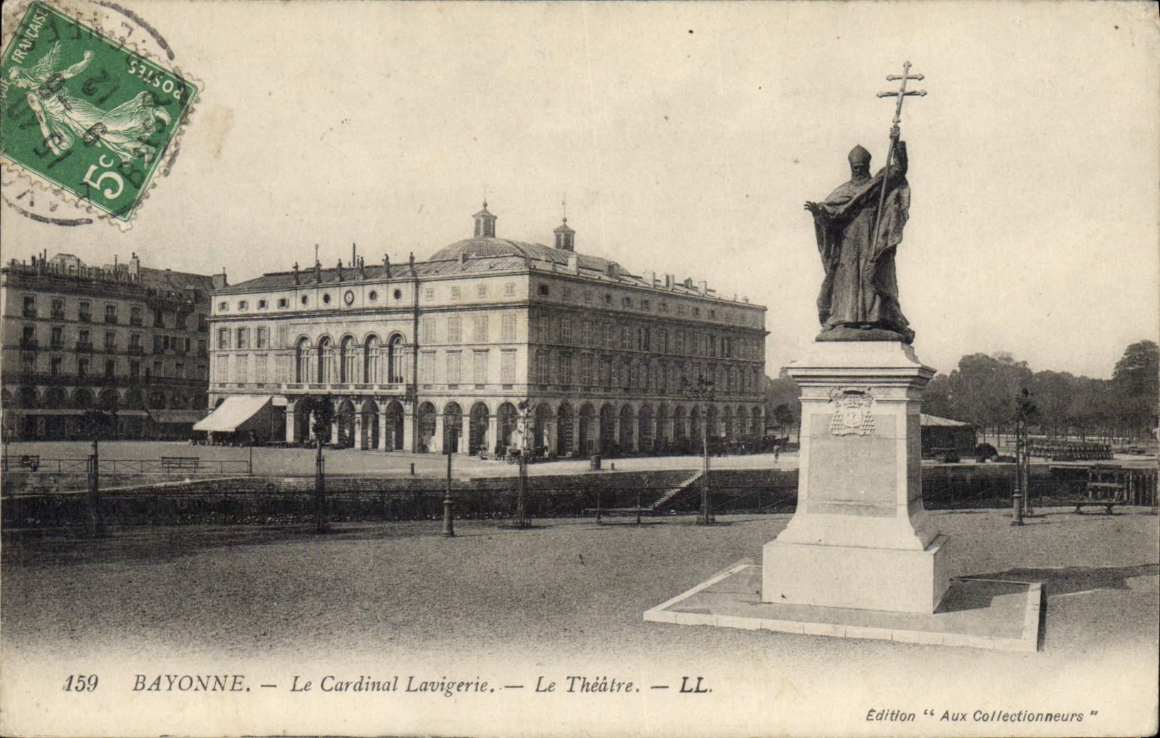 Bayonne — Le Cardinal Lavigerie — Le Théâtre — LL. — Édition « Aux Collectionneurs »