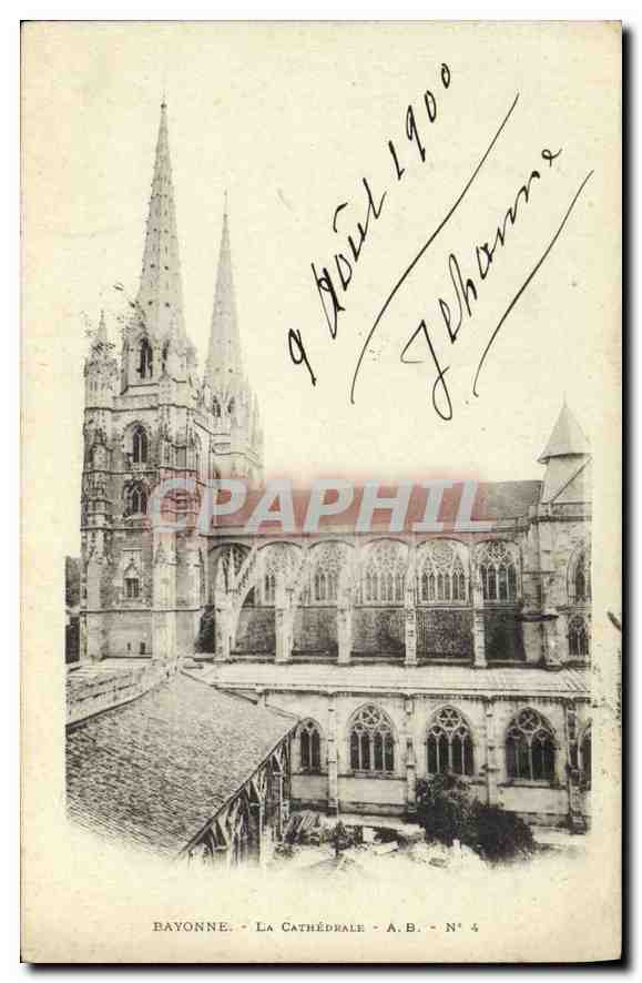 CPA Bayonne La Cathedrale