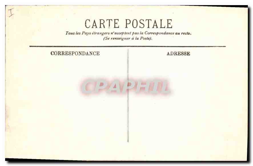 CPA Bayonne Entree de la Barre — Rückseite