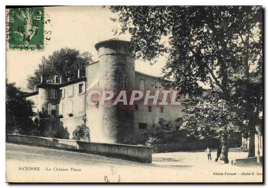 CPA Bayonne Le Chateau Vieux