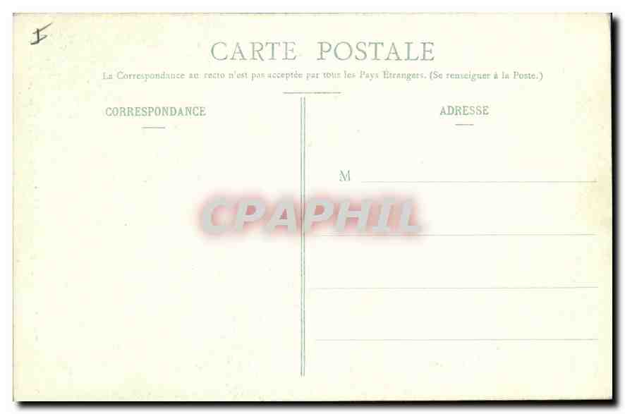 CPA Bayonne La Cathedrale Le portique du Jugement Dernier — Rückseite