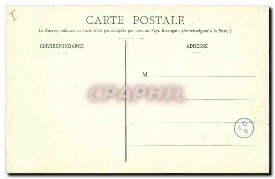 CPA Bayonne Le Musee Bonnat et la Rue Jacques Laffite — Verso