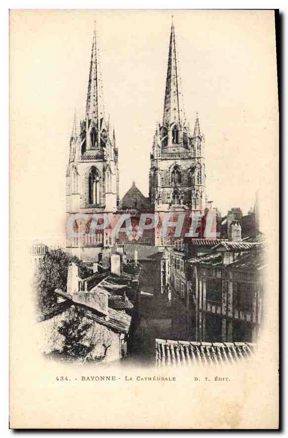 CPA Bayonne La Cathedrale